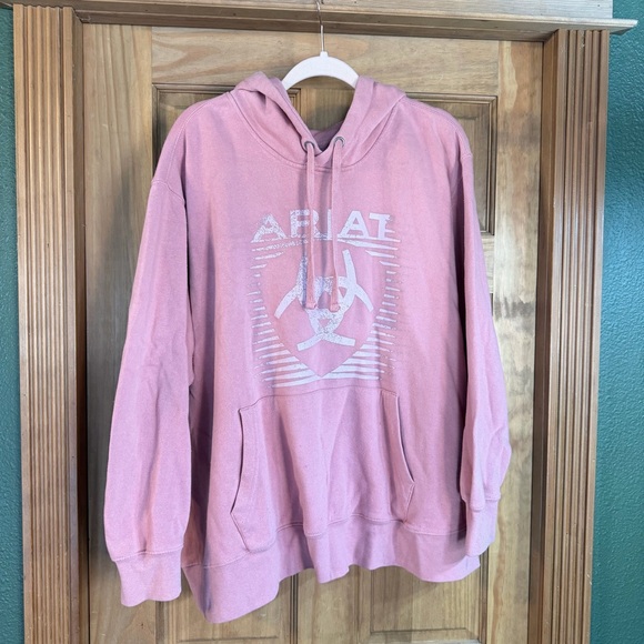 Ariat Sweaters - Ariat Dusty Rose Hoodie